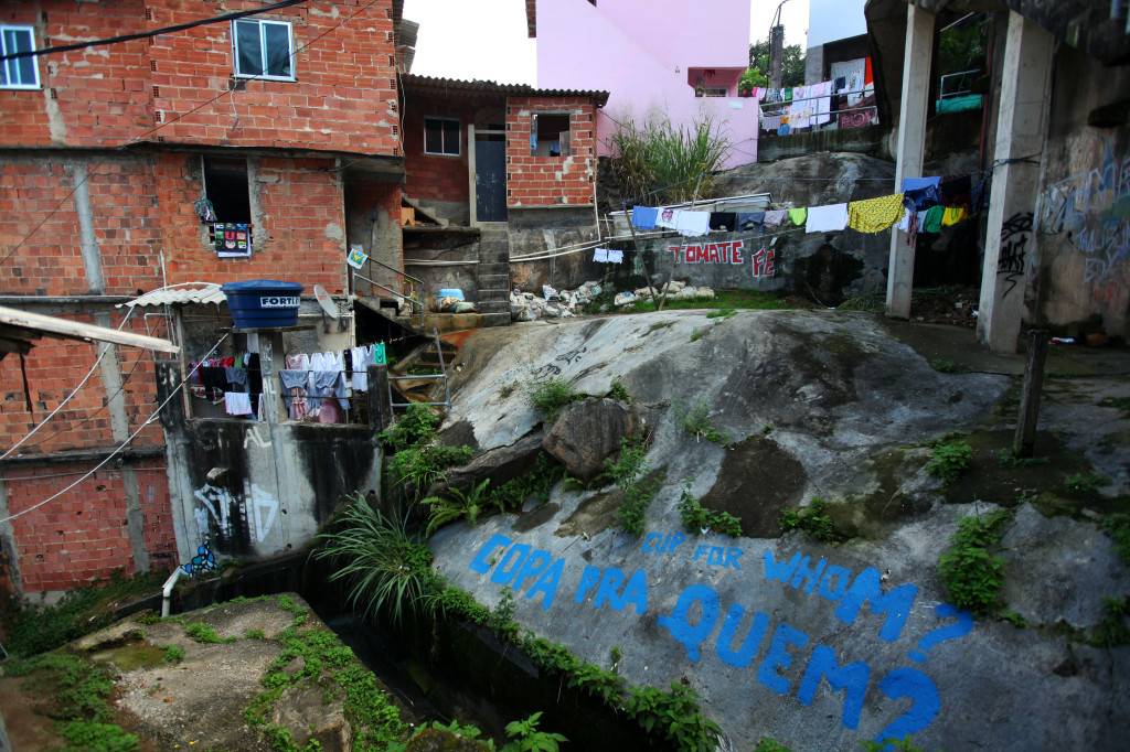 Favela de Santa Marta, la primera en ser pacificada por la policía de Río de Janeiro. / L. P. Durany
